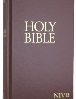 NIV Holy Bible, Thinline Burgundy Discount