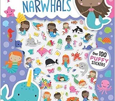 MERMAIDS AND NARWHALS PUFFY STICKER ACTIVITY Discount