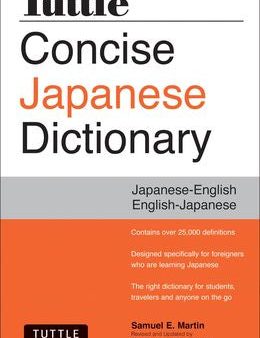 Tuttle Concise Japanese Dictionary: Japanese-English English-Japanese,3ED Hot on Sale