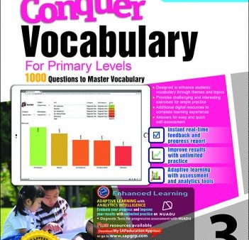 Conquer Vocabulary For Primary Levels Workbook 3 + NUADU Supply