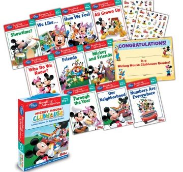 Adventures In Reading Mickey Mouse Clubhouse Level Pre-1 Box Discount