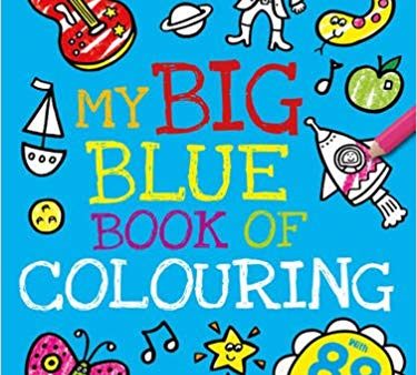 My Big Blue Book of Colouring For Cheap