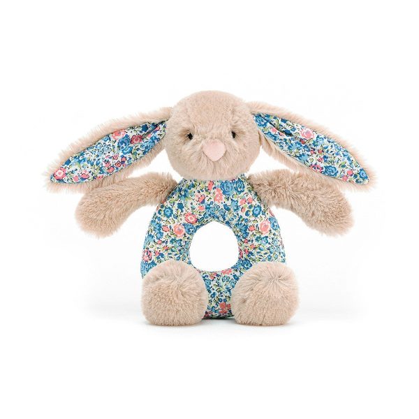 JellyCat Blossom Beige Bunny Grabber - H13cm Online now