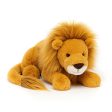 JellyCat Louie Lion - Large H54cm For Sale