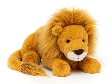 JellyCat Louie Lion - Large H54cm For Sale