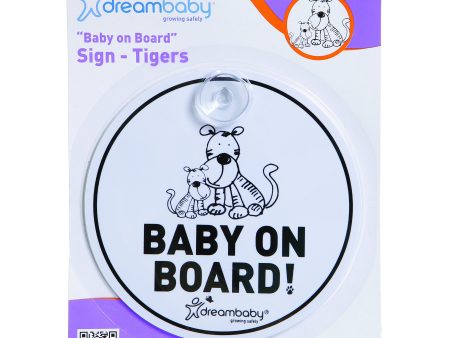 Dreambaby Baby on Board - Round DB00239 Hot on Sale