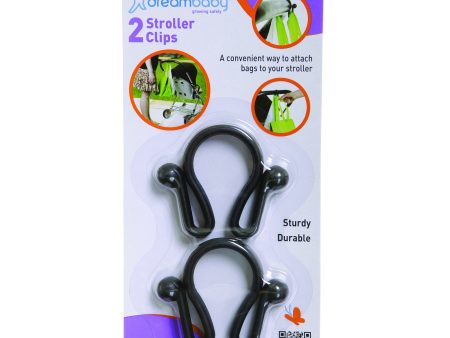 Dreambaby Stroller Clip 2pk DB00270 Online Hot Sale