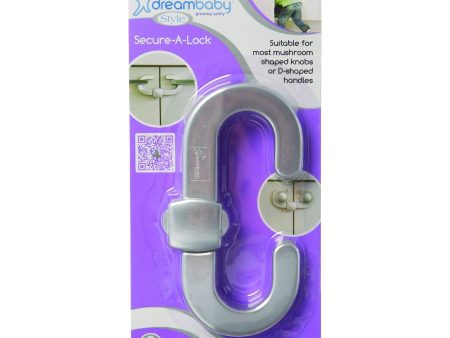 Dreambaby Secure-A-Lock - Silver DB01003 Supply