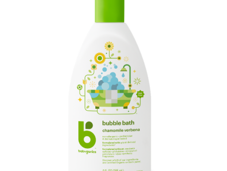 Babyganics Bubble Bath Chamomile Verbena - 266ml For Cheap